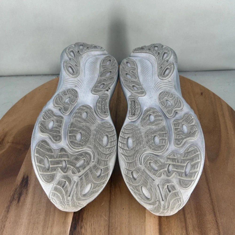 Brooks Adrenaline GTS 25 Women Running Shoes Silver Grey 1204431B184 Size 7.5